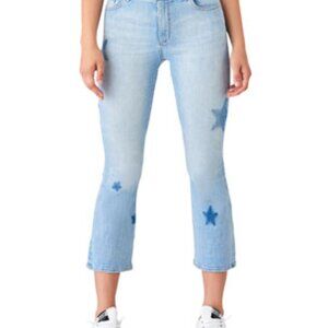 DL1961 NWOT Bridget high rise cropped bootcut jeans, sz 29, light rinse